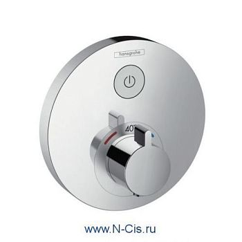 Hansgrohe 15744000 Наружняя часть термостата 1 потребитель Shower Select в Черкесске